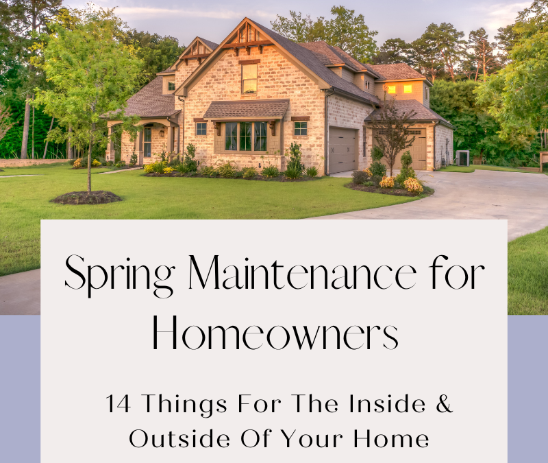 Spring Maintenance for Homeowners